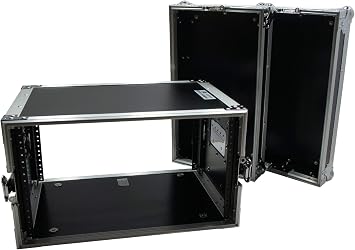 6U Rack Case 16" Depth Vertical FX Effects Road Flight Harmony Cases HC6UED
