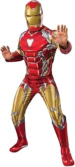 Rubie's Official Avengers Endgame Iron Man, Deluxe Adult Mens Costume - Size Standard/Medium