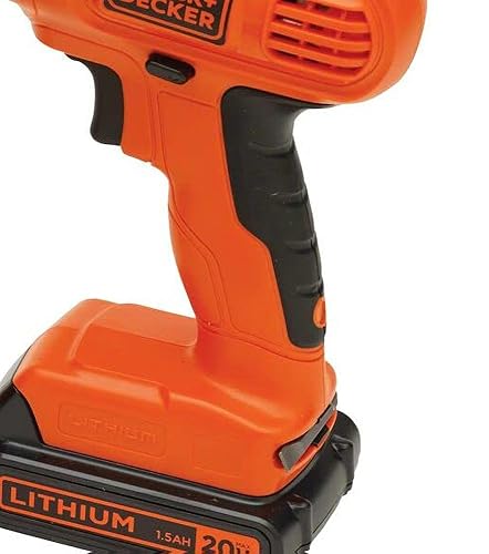 BLACK+DECKER 20V MAX* POWERCONNECT Cordless Drill Driver Kit with