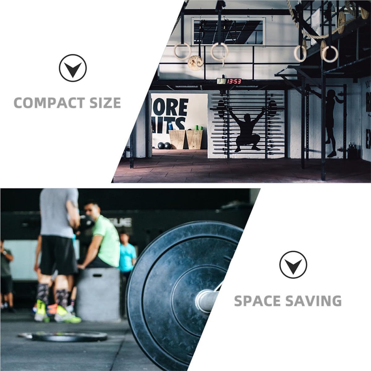 2pcs Weight Loading Pin and Barbell Slice Bar Rack 48mm Diameter X 320mm Fitness Equipment Attachment for Strength Training Cable Pulley System