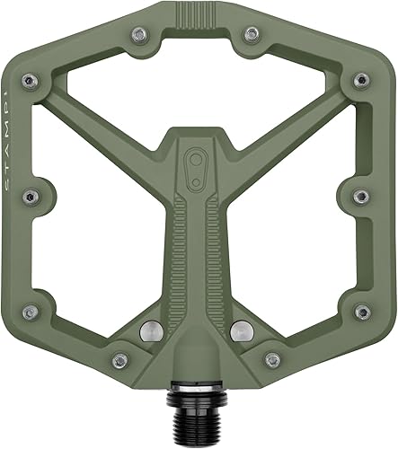 Miniatura 11 de Crankbrothers Stamp Pedales Planos MTB - Pedales de Bicicleta Ligeros, Versátiles y Duraderos de Tamaño Específico Naranja,Negro