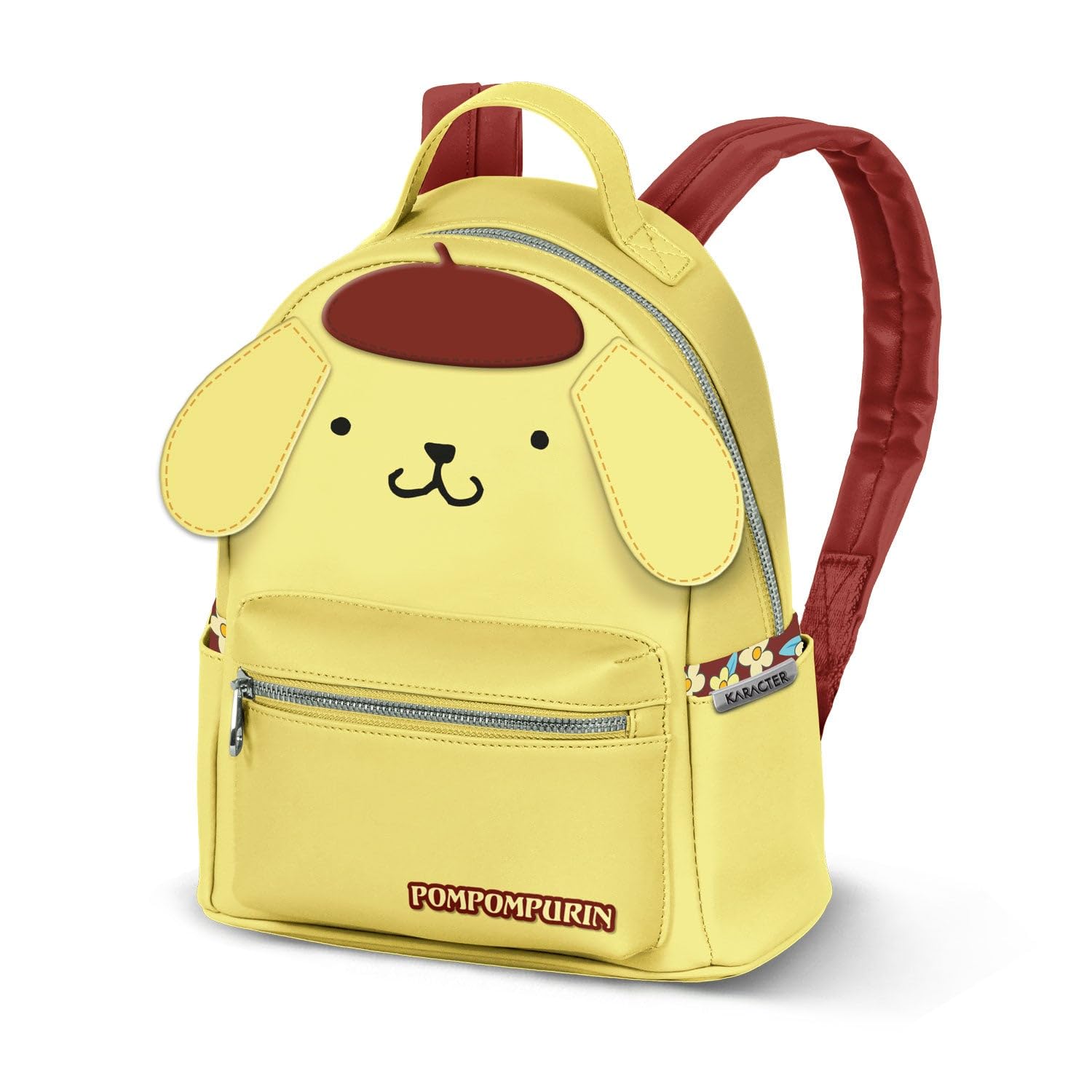 Hello Kitty Pompompurin Face-Heady - Mochila (25 x 29 cm, 8 L), color blanco roto