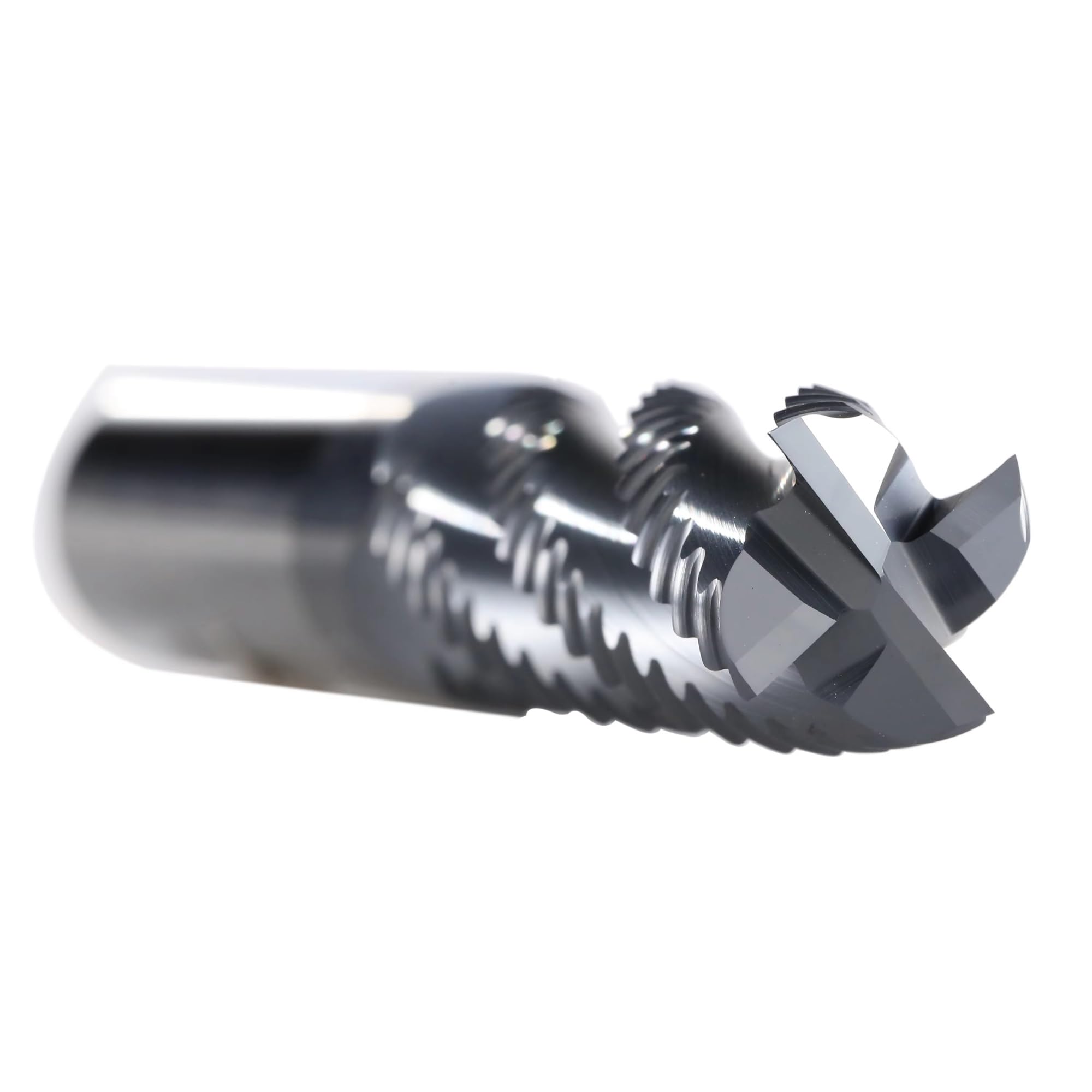 Fraise à ébaucher carbure 4 dents haute résistance 50 HRC métaux CNC