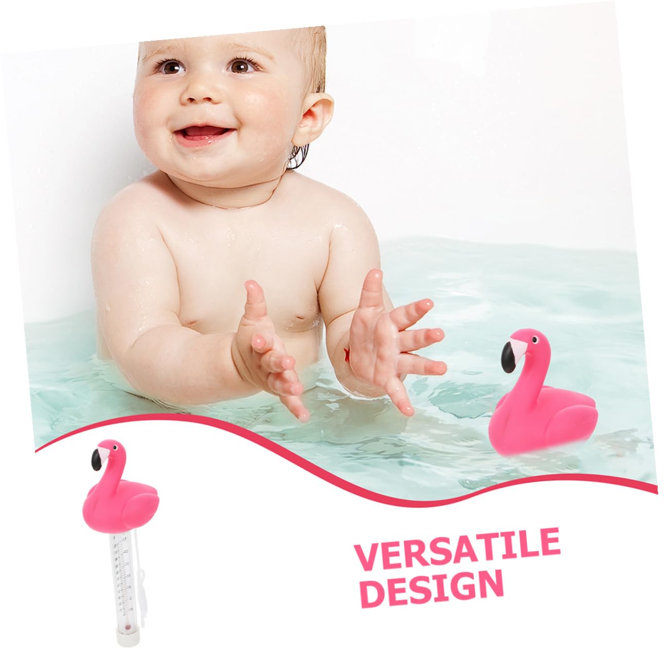 Floating Pool Thermometer for Water Temperature Spa and Hot Tub Thermometer for Swimming Pool and Bathtub Use