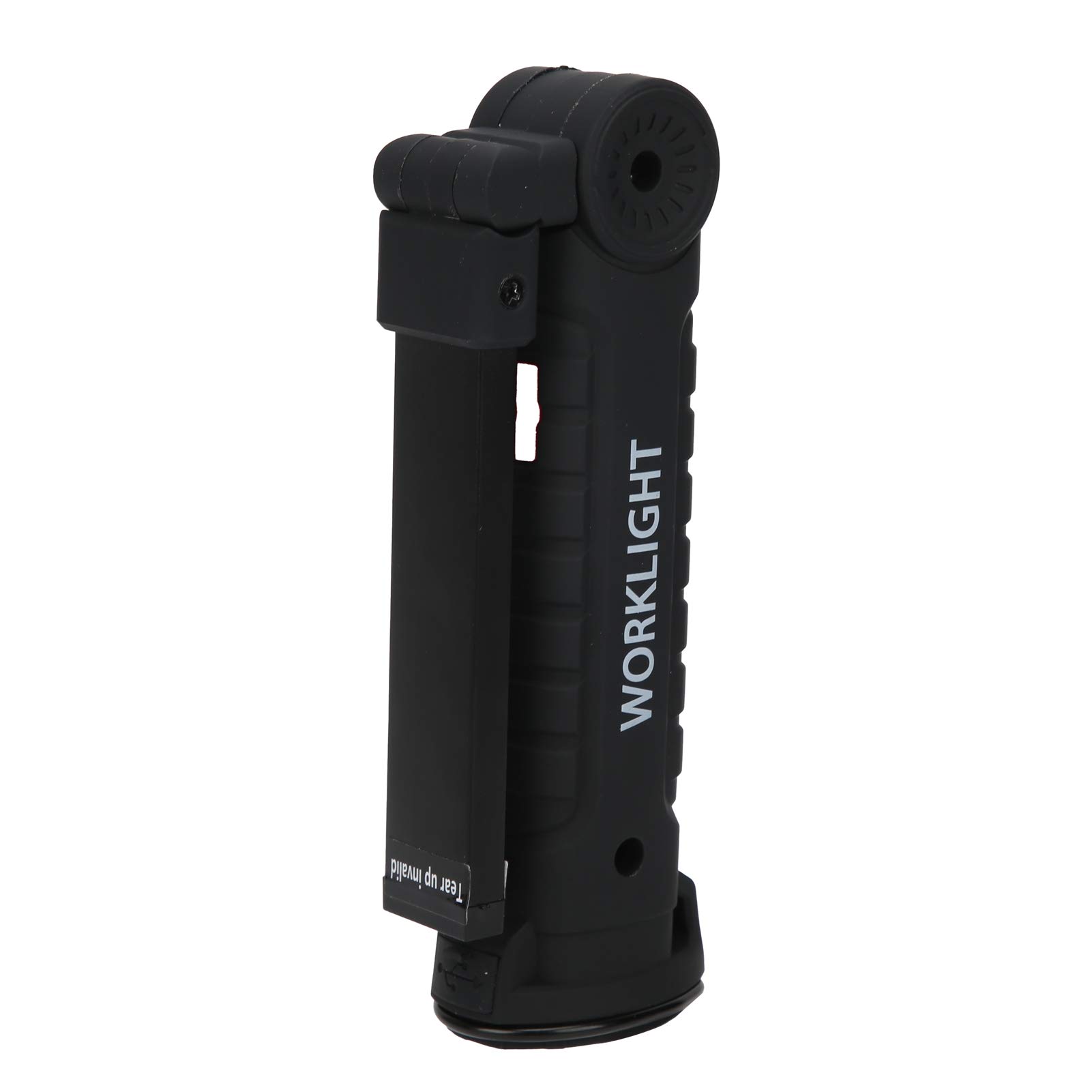 LED Work Light, Foldable Lamp with Magnetic Base, Rechargeable Emergency Light, for Night Riding, Daily Lighting and Stalls