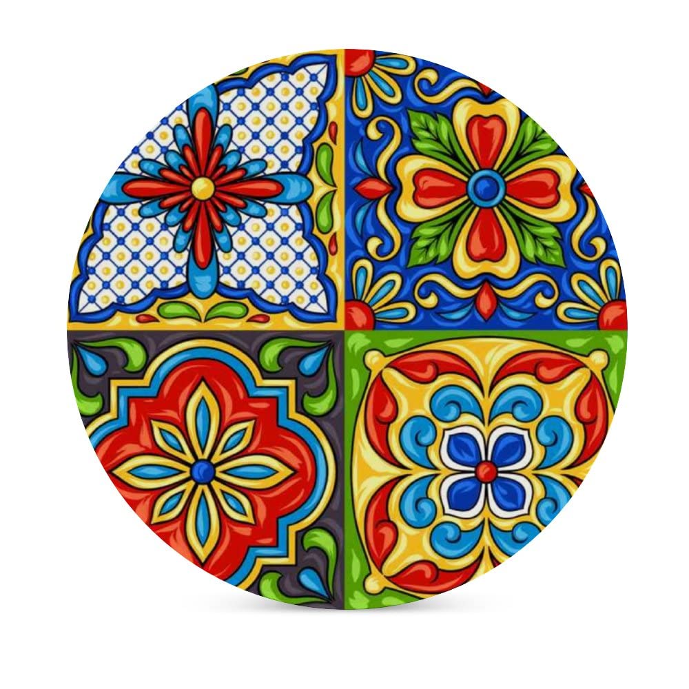 Dessous de verre Talavera parfaits pour un apéritif réussi entre amis