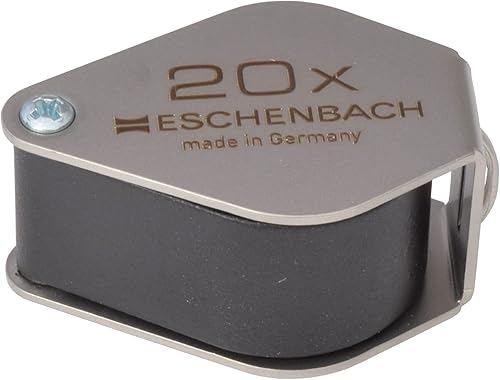 Miniatura 5 de Eschenbach ESCHENBACH 1176-10 - Lupa de inspección plegable, lupa de metal, aumento de 10 veces