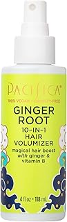 Pacifica Beauty, Ginger Root 10 In 1 Hair Volumizer Spray, Root Booster For Hair Volume, Lightweight Formula, For All Hair...