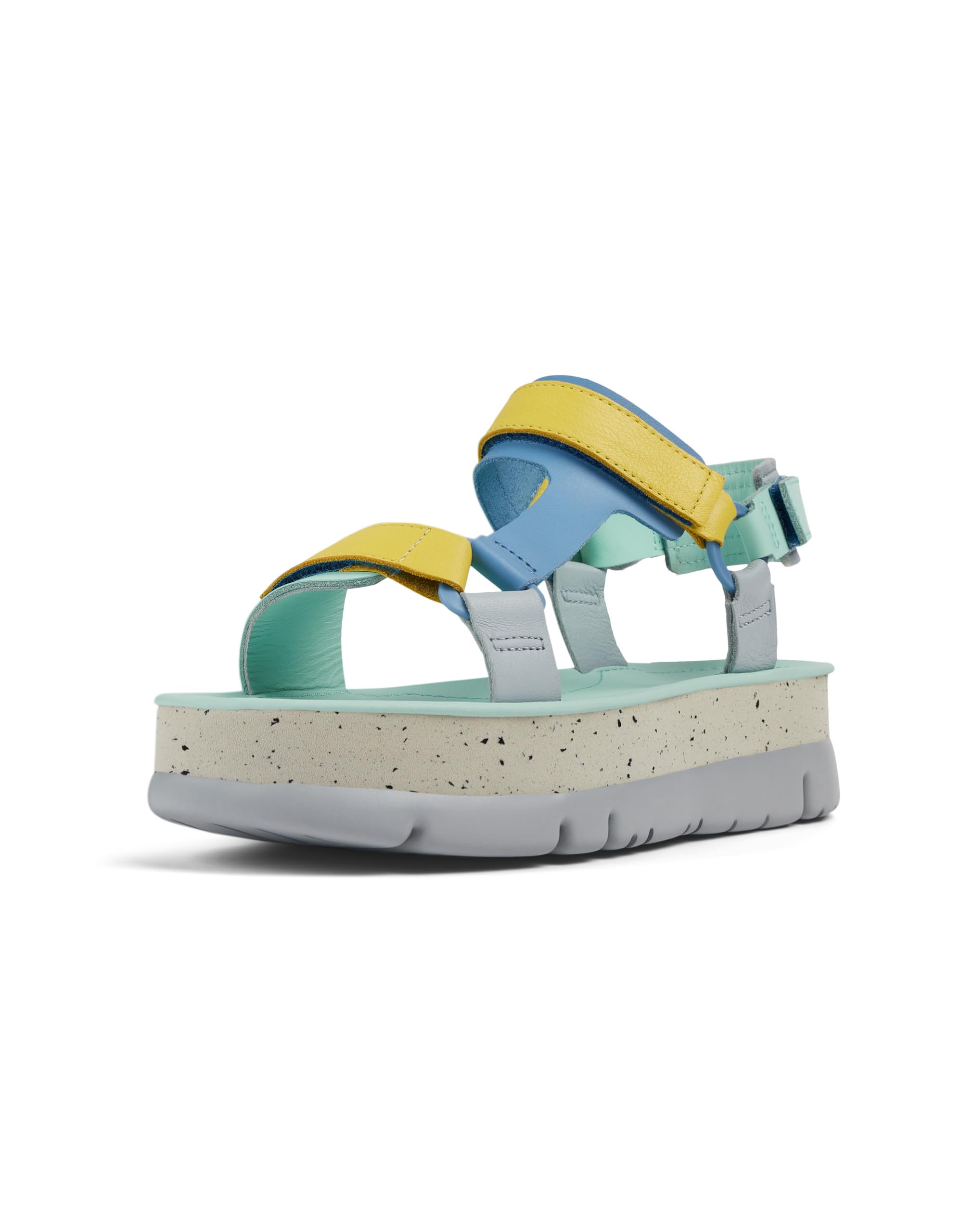 Camper Women's Oruga Up K201037 Sandals, Multicolour 032, 3 UK