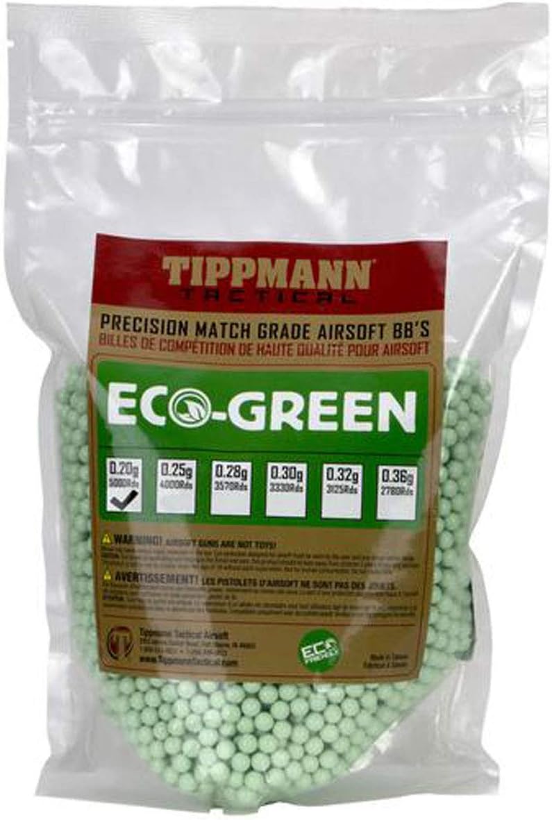 Tippmann Tactical Precision Airsoft Eco BB Ammo 5000ct