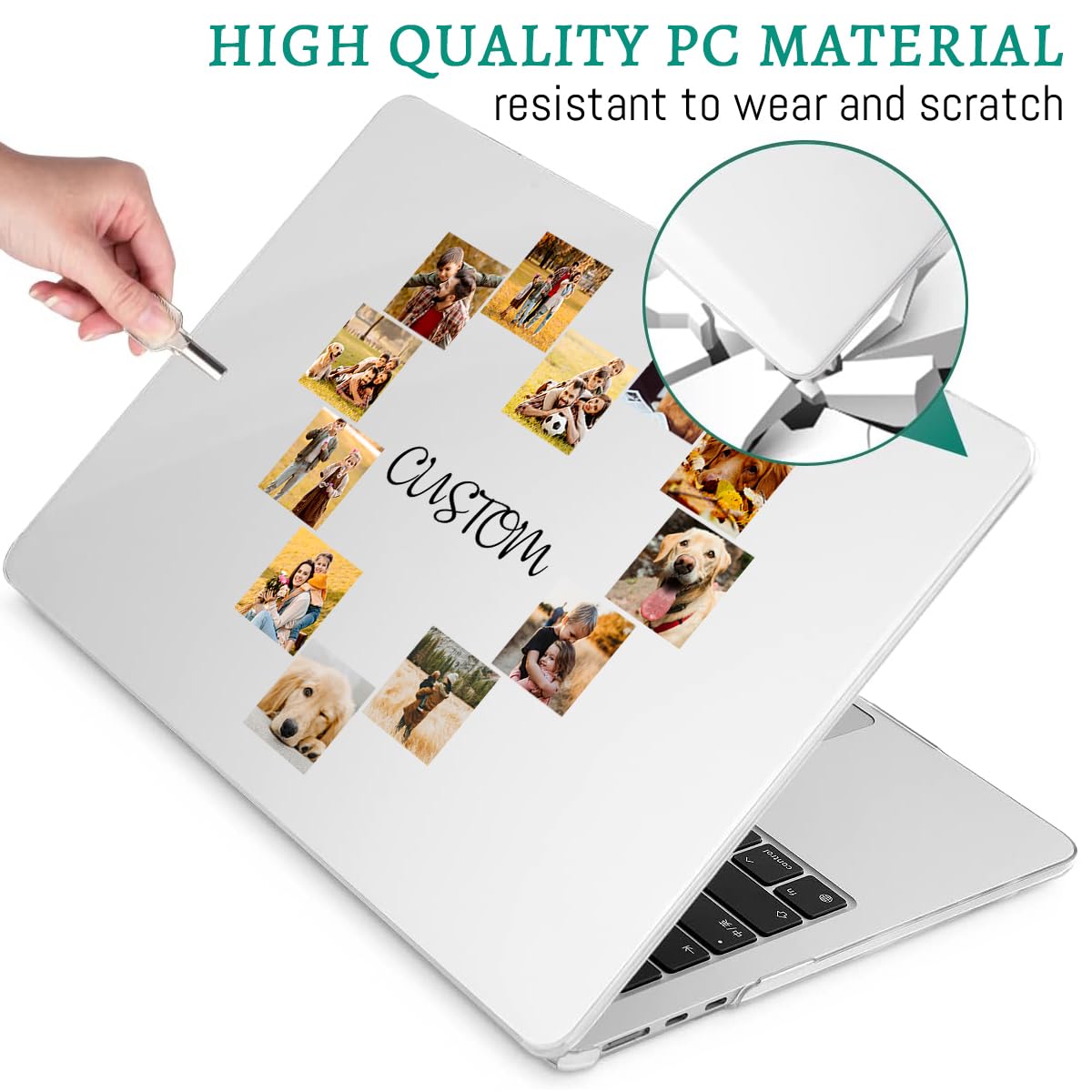 Amazon.com: Custom Personalized Photo Case for MacBook Pro 13-inch