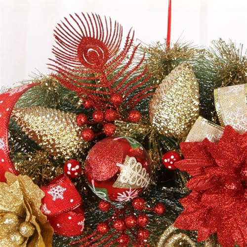 Décoration de couronne de Noël pour habiller vos fenêtres et façades de maison