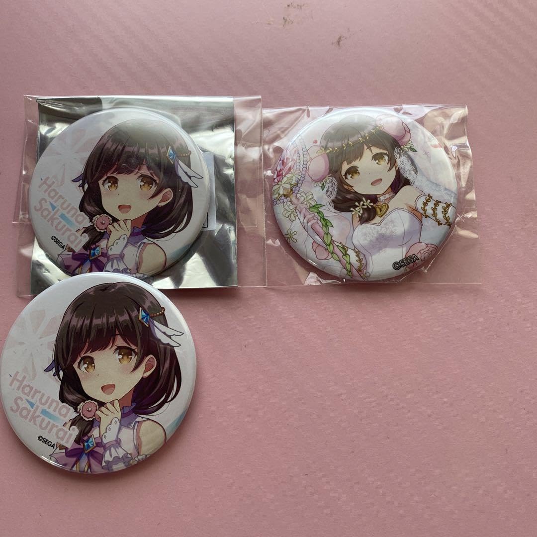 オンゲキ 桜井春菜 ビッグ缶バッジセット