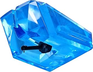 Replacement Stylus Compatible with Audio-Technica VM95 Series — Fits AT-VMN95E Cartridge (Clear Blue) • Available in Premium Transparent Color Variants