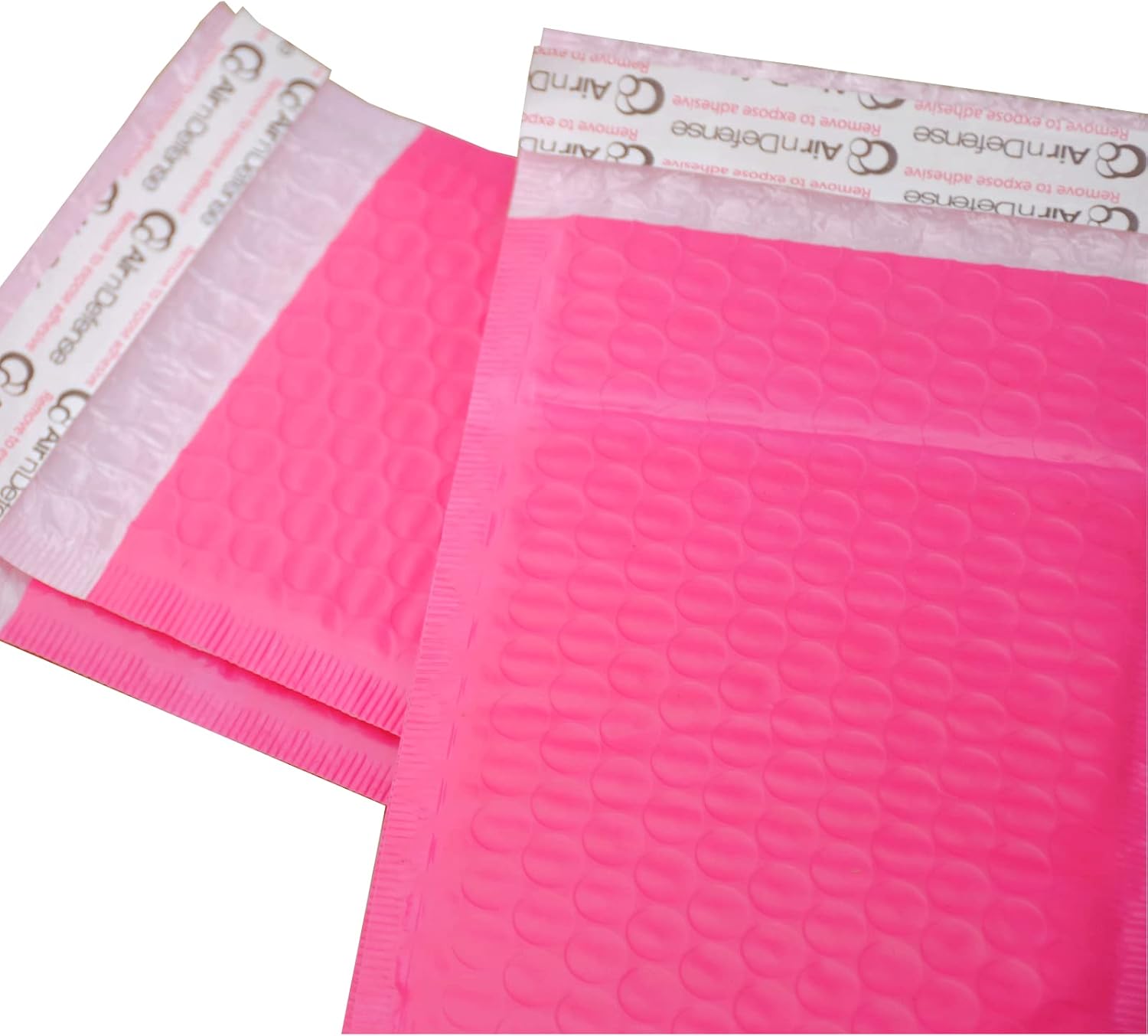 AirnDefense 200#5 10.5x16" Pink Poly Bubble Mailers Shipping Padded Envelope