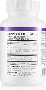 Biote Nutraceuticals - ADK 10 - Immunity + Cardiovascular (90 Capsules)
