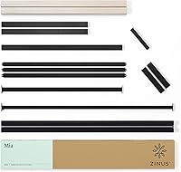 Vista 8 de ZINUS Mia Metal Platform Bed Frame with Headboard, Wood Slat Support, No Box Spring Needed, Easy Assembly, Full Negro