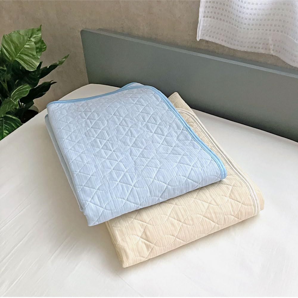 Amazon｜ロマンス小杉 アイスミン EX 麻 敷きパッド (ベージュ