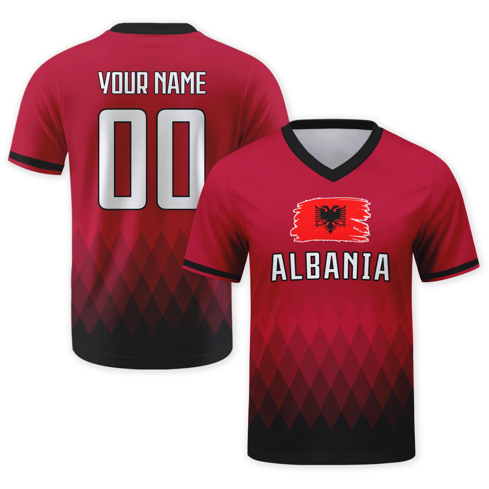 Fashion National Flag Soccer Jersey