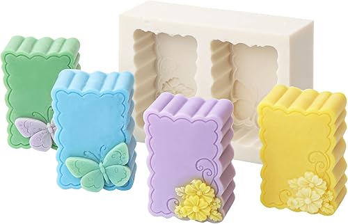 Miniatura 6 de Playing Mold Molde de silicona para jabón de flores y luna para hacer jabón hecho a mano pasteles fondant chocolate arcilla de yeso adornos