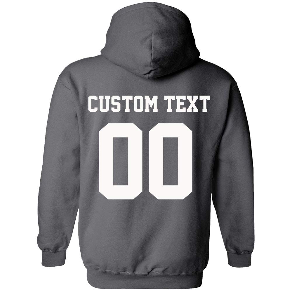 CRAZYDAISYWORLD Unisex Adults & Kids Hoodie | Pink, Black | Customize with Name/Number | Sports & Daily Wear