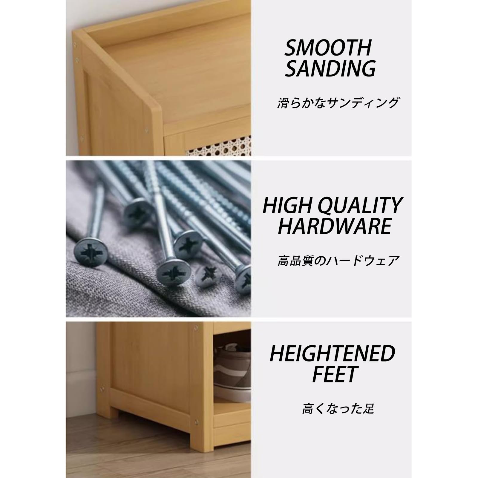 Scarpiera a 7 ripiani con doppia anta, per ingresso, corridoio e camera da letto, design moderno