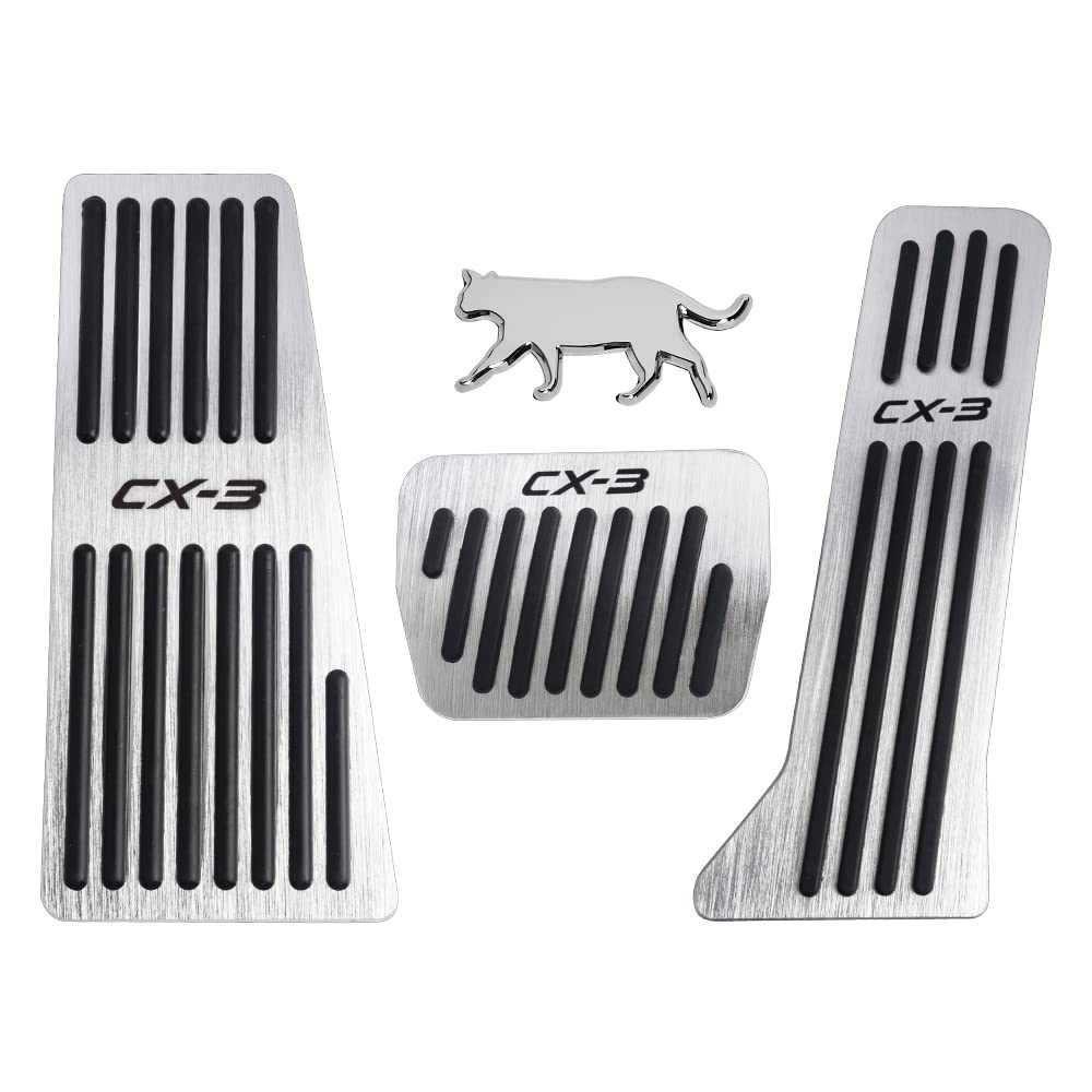 Amazon | MAZERO アルミペダル マツダ CX-3 DK系 専用 ペダル