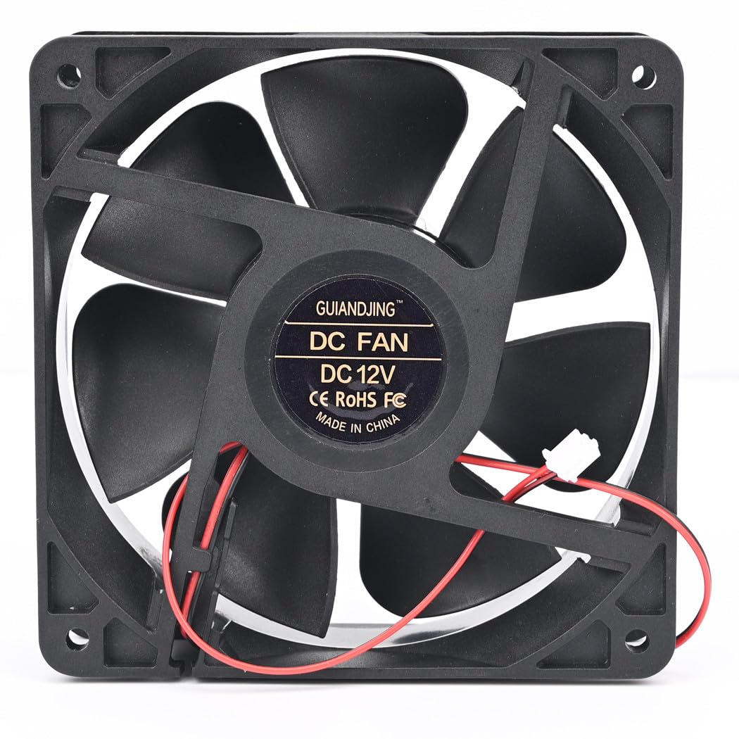 Amazon.com: GUIANDJING 12038 Cooling Fan 12cm 120mm X 38mm 5 Inch