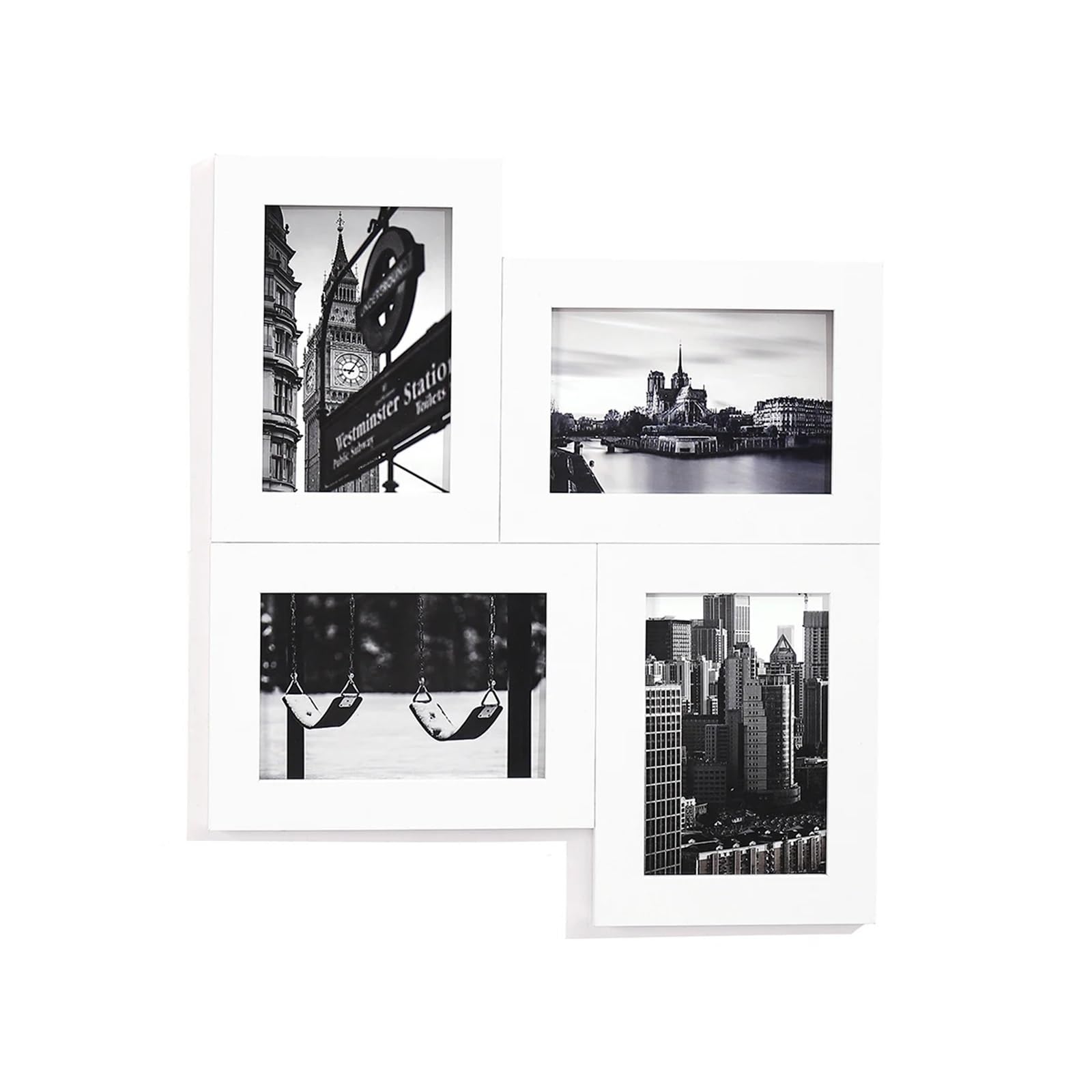 Juego de marcos de fotos 1 marco de fotos collage 4x6, apertura múltiple for colgar en la pared, decoración del hogar con múltiples fotografías