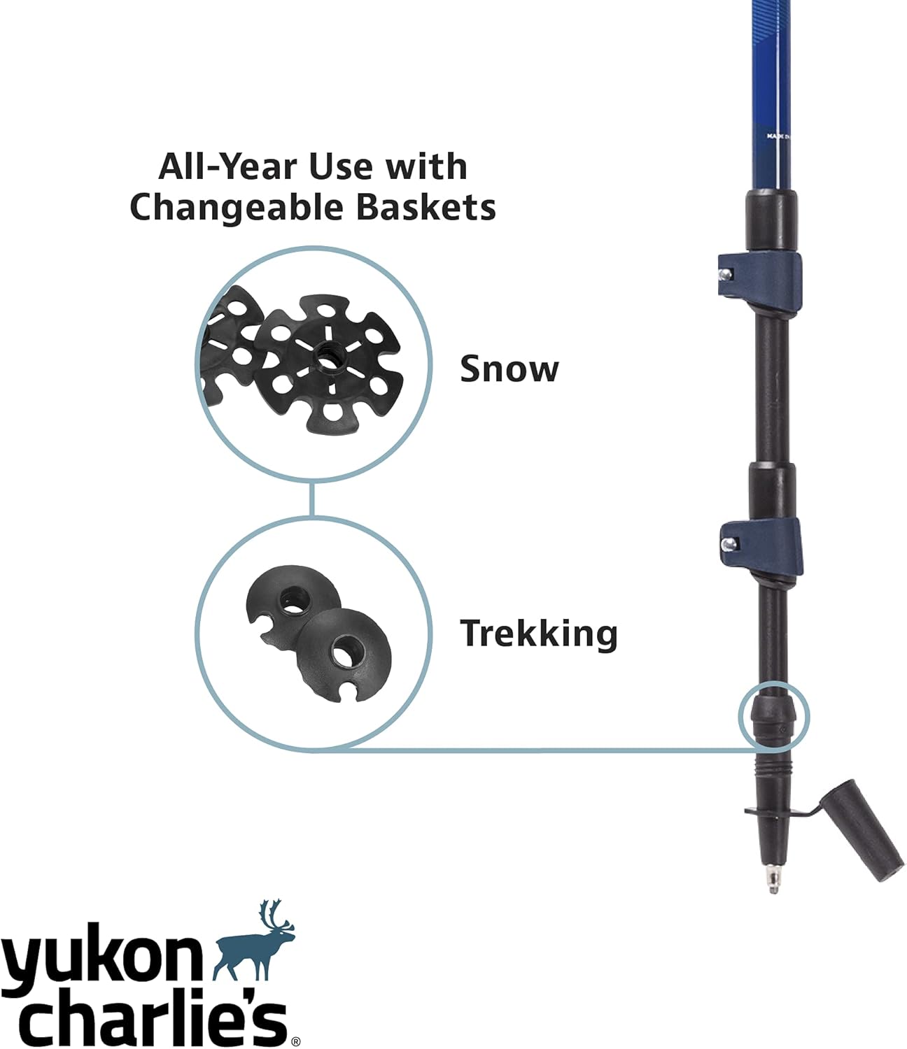 Walking Poles Yukon Charlie's Trail Series Poles Review Loomis