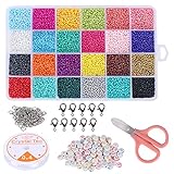 Perlen 2mm hat ein breites Anwendungsspektrum und eignet sich für die Herstellung von Armbändern, Halsketten und anderen Schmuckstücken sowie Blumen, Sternen und anderen Formen in verschiedenen Formen.