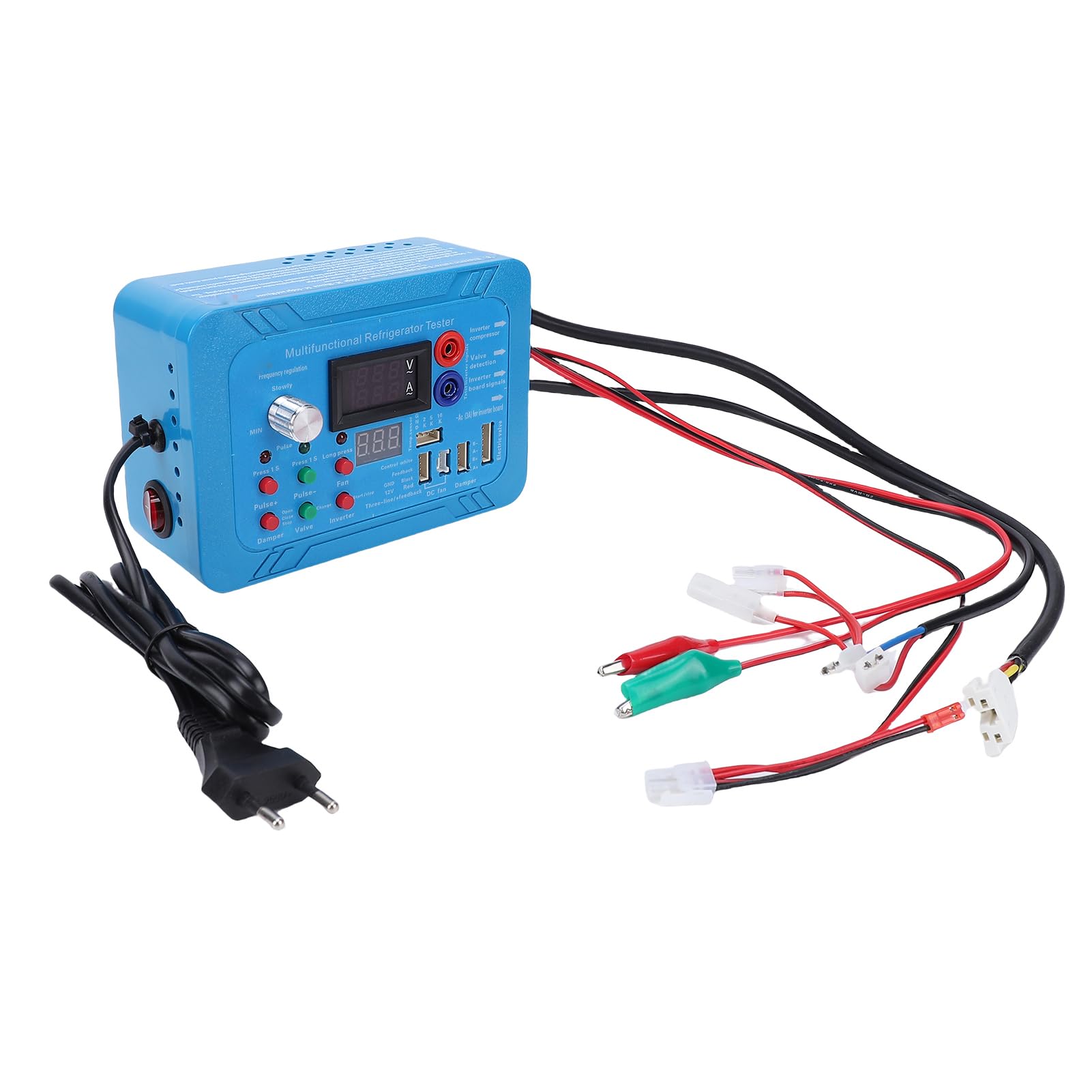 Strumento Universale di Riparazione per Apparecchi Inverter, Tester Diagnostico per Compressori di Frigoriferi, Aria Condizionata e Lavatrici, Elettrovalvole e Schede di Frequenza (Spina