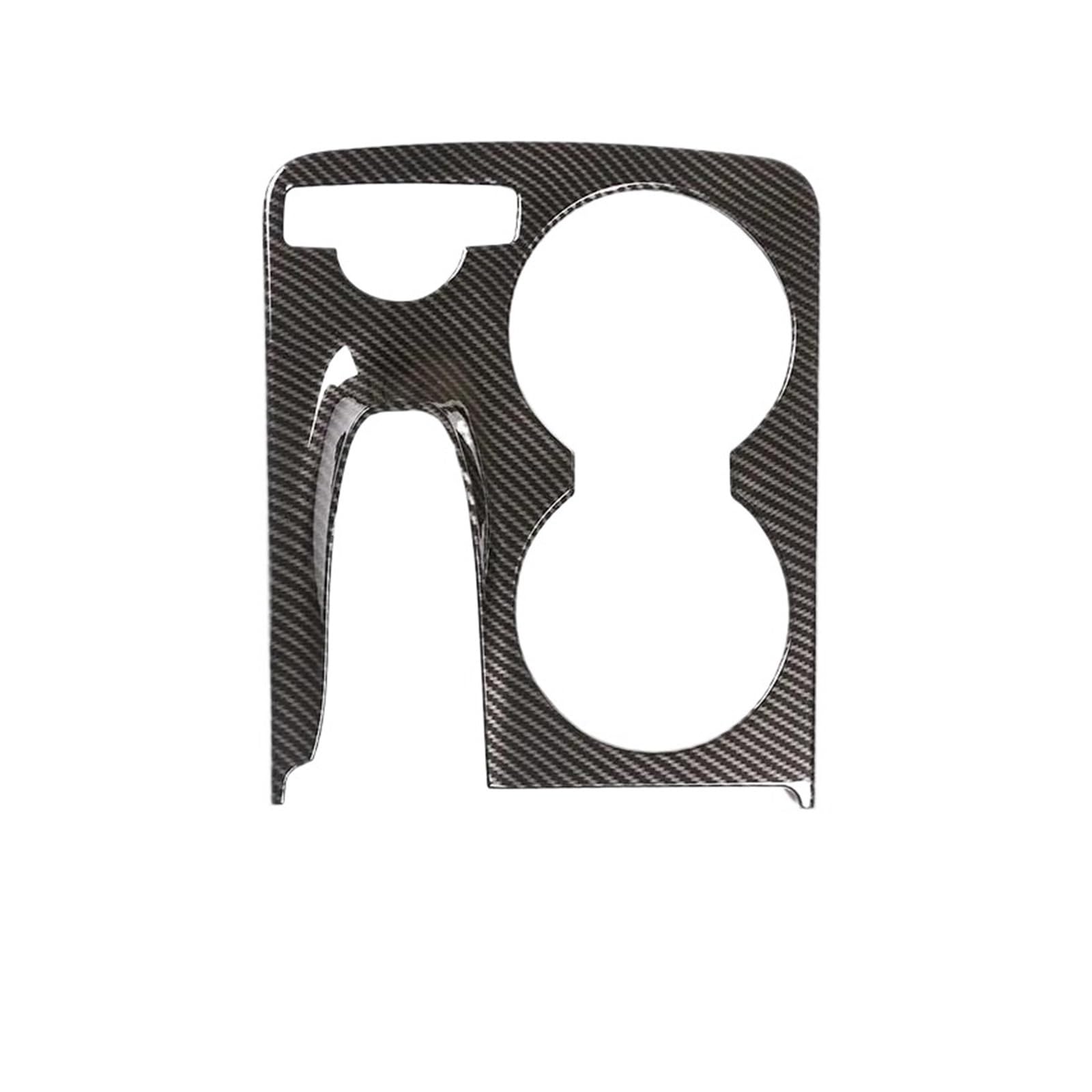 Kratzfeste Armaturenbrettverkleidung Für GLK X204 2008-2015 ABS Konsole Wasser Tasse Halter Rahmen Abdeckung Trim Auto Zubehör(Schwarz)