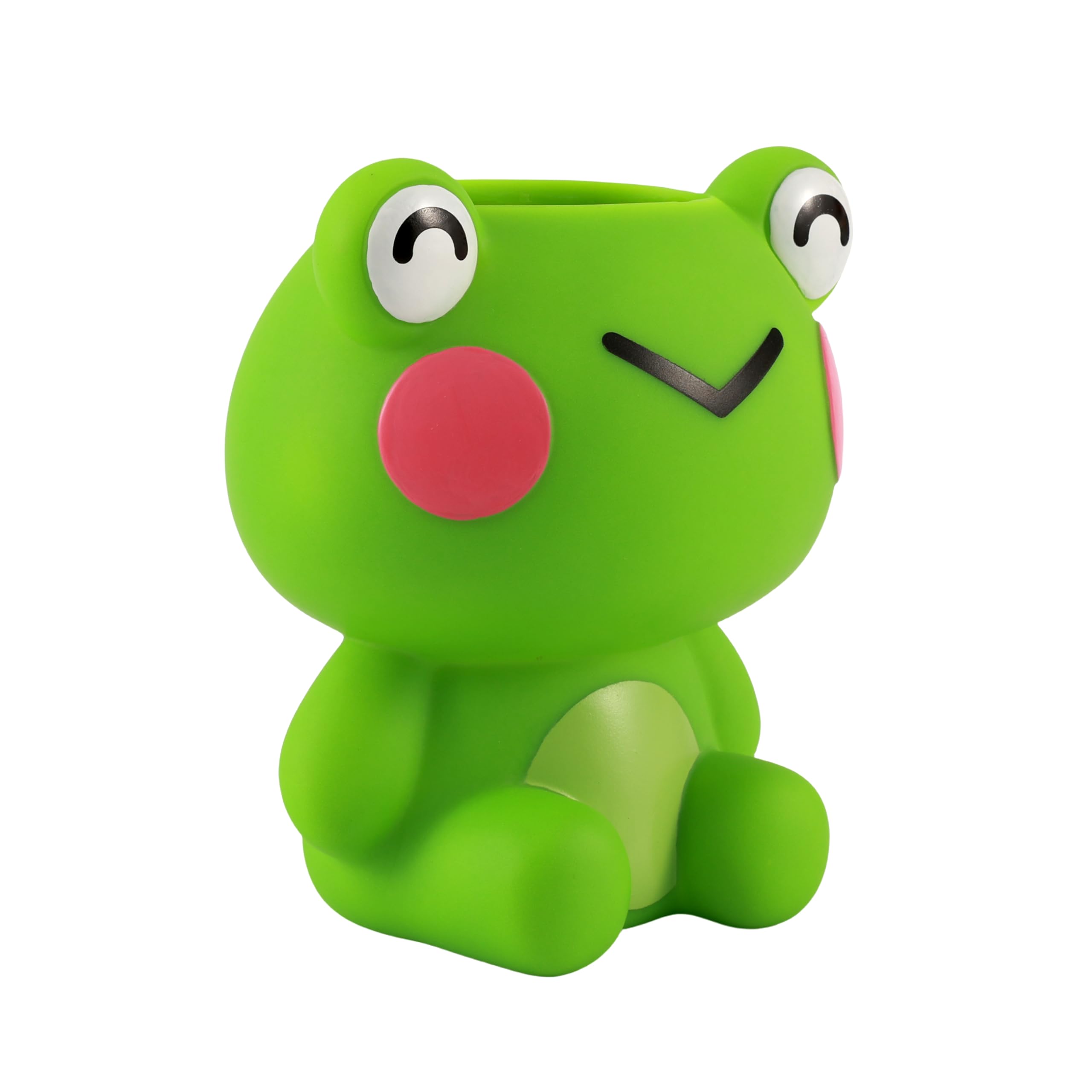 I-TOTAL - 3D Pen Holder - Kawaii Style Desk Organizer for Pens and Accessories, Gift Idea (FROGGY) - Image 2