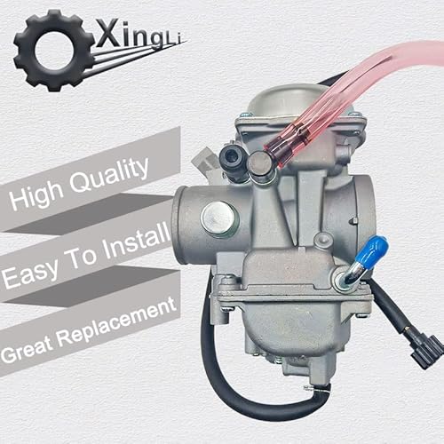 Xingli 0470-449 Carburetor Compatible With Arctic Cat 400 Carb Arctic Cat 500 Carb Tbx 2000 2001 2002 2003 With Fuel Filter #TOP4