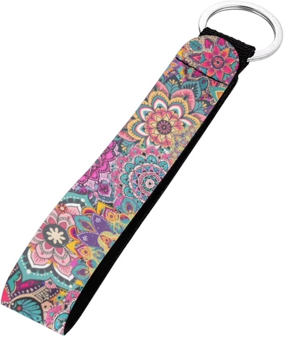 Car Key Chain Personalized Key Fob Keychain Fashion Lanyard Keychain Holder Universal Keys Fob Holder
