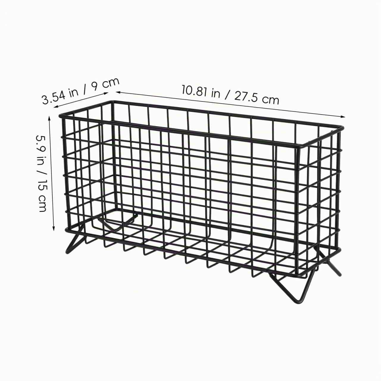 Alipis Mangeoire Foin Lapin en Métal Râtelier Cage 10.83 X 5.91 X 3.54 in Grande Capacité pour Lapins Cobayes Chinchillas Et Petits Animaux
