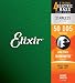 Elixir Strings Stainless Steel 4-String Bass Strings w NANOWEB Coating, Long Scale, Medium (.050-.105)