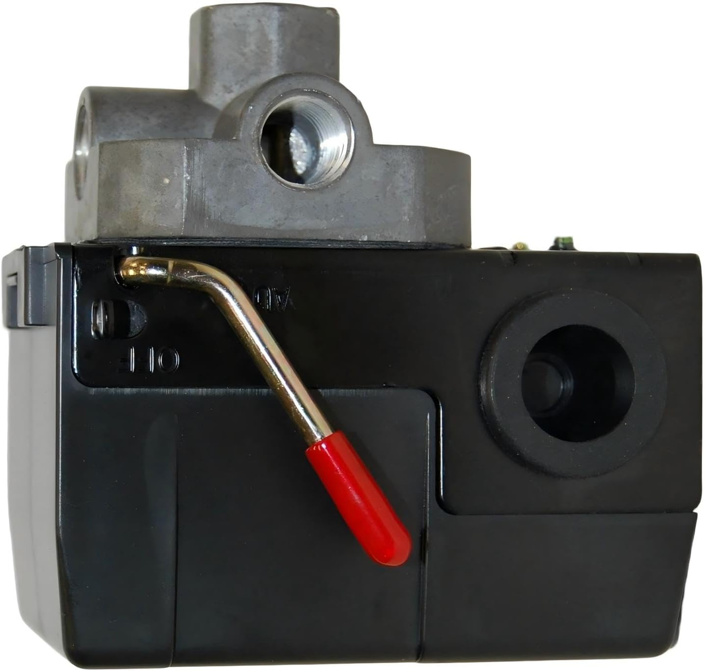 034-0169 Air Compressor PRESSURE SWITCH - for MAKITA single stage air compressor WL611102AJ C2YL7BM96 28263 - Compressor Starter Switch Replacement - 95 PSI ON 125 PSI OFF FOUR PORT UNLOADER VALVE