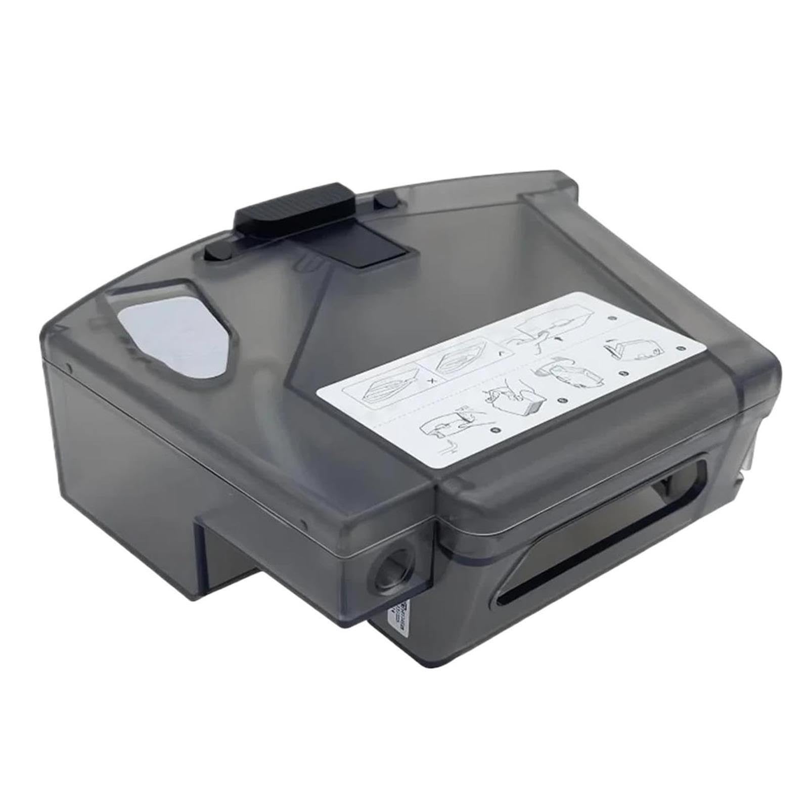 Serbatoio Dell'acqua Di Montaggio, Scatola Della Polvere Combinata, 2 In 1, Compatibile Con Parti Aspirapolvere Roborock, Q8 Max /(White)