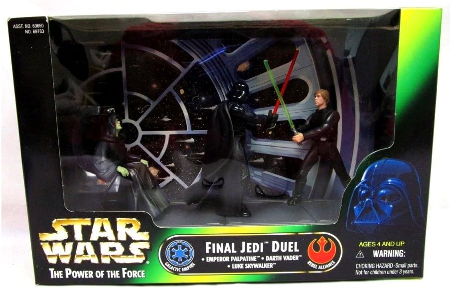 Star Wars Final Jedi Duel Cinema Scene - Star Wars Action Figure 3-Pack