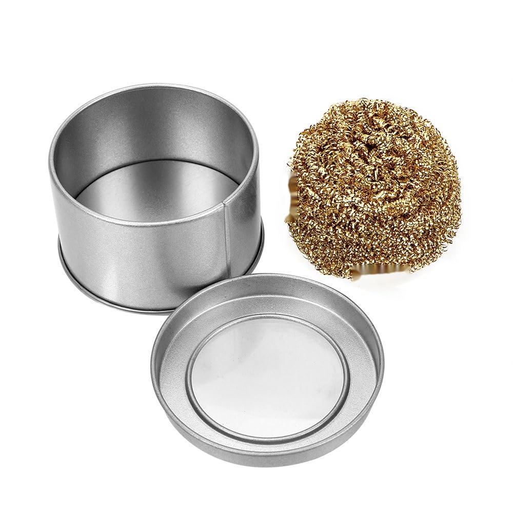 Welding Cleaning Ball Wiping Auxiliary Tool Welding Soldering Iron Tip Cleaner Mechanical Accessories Copper Wire Mould image 3