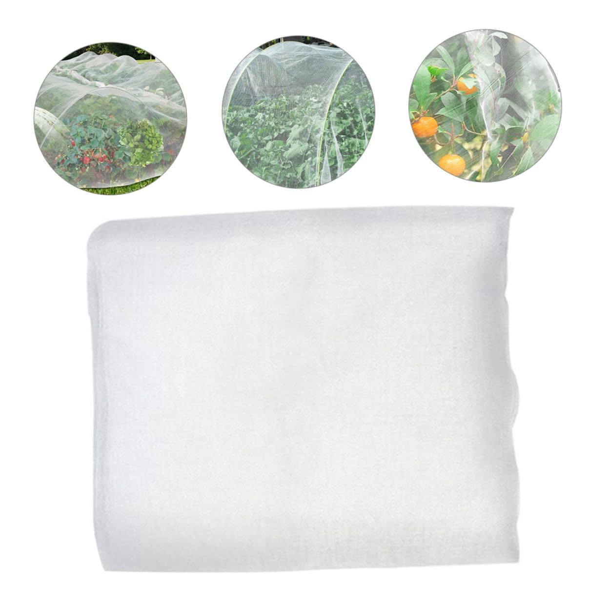 Hemobllo Malla de Protección para Jardín Malla Fina Antipájaros para Plantas para Huerto Resistente UV y Ligera para Frutas y Vegetales