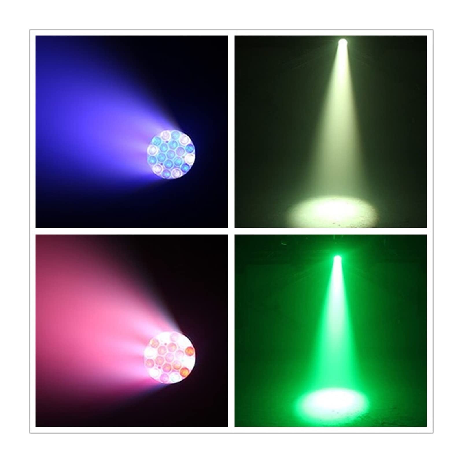 Luci Discoteca, PORTATO Stage Light 19x15w. Rgbw. La luce della testa mobile for la discoteca della festa della festa DJ. Attrezzature professionali
