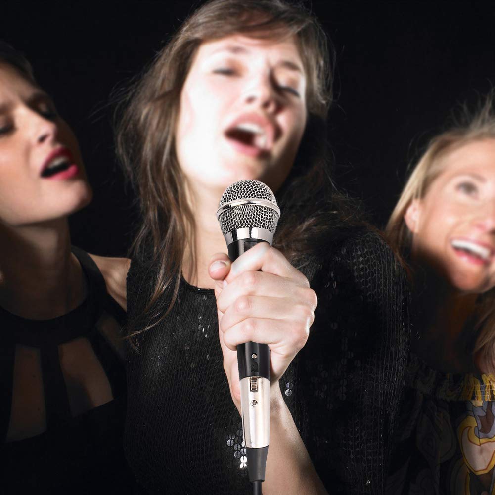 Wosune Karaoke Microphone, Professional Vocal Mic, Enhances Sound Source, Super Cardioid, 3.5mm Jack - Image 4