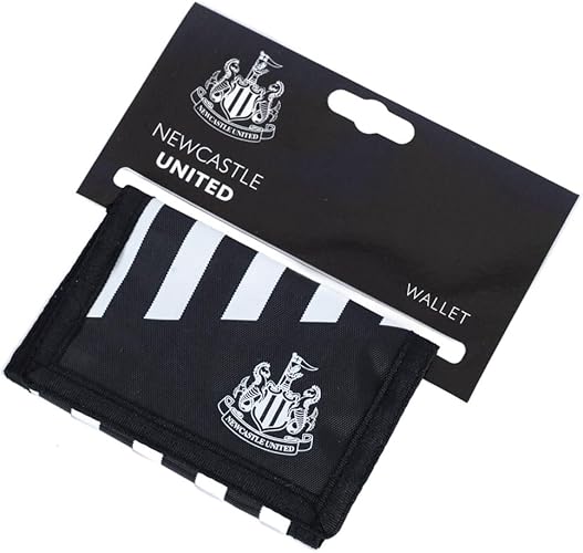Newcastle wallet: Hy-Pro Unisex's Stripe Wallet Tri-Fold, Black and White, One Size — Hy-Pro — Unisex's Stripe Wallet…