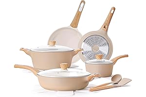 SENSARTE Non-Stick Ceramic Pots and Pans Set: The Ultimate Kitchen Essential
