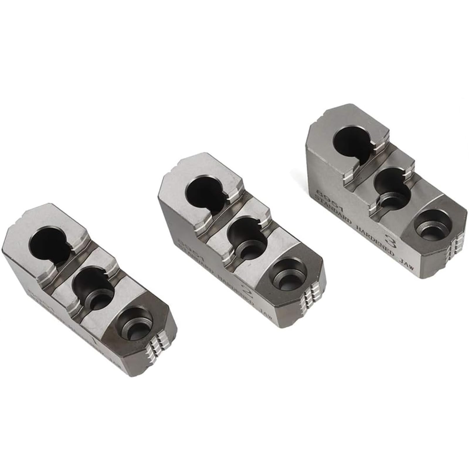 Griffe temprate 10 pollici 3 pezzi reversibili doppio gradino tipo B-210,Si