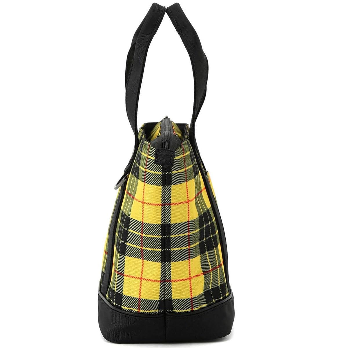 Amazon | [ジュン＆ロぺ] プレイドモノグラムカートバッグ イエロー