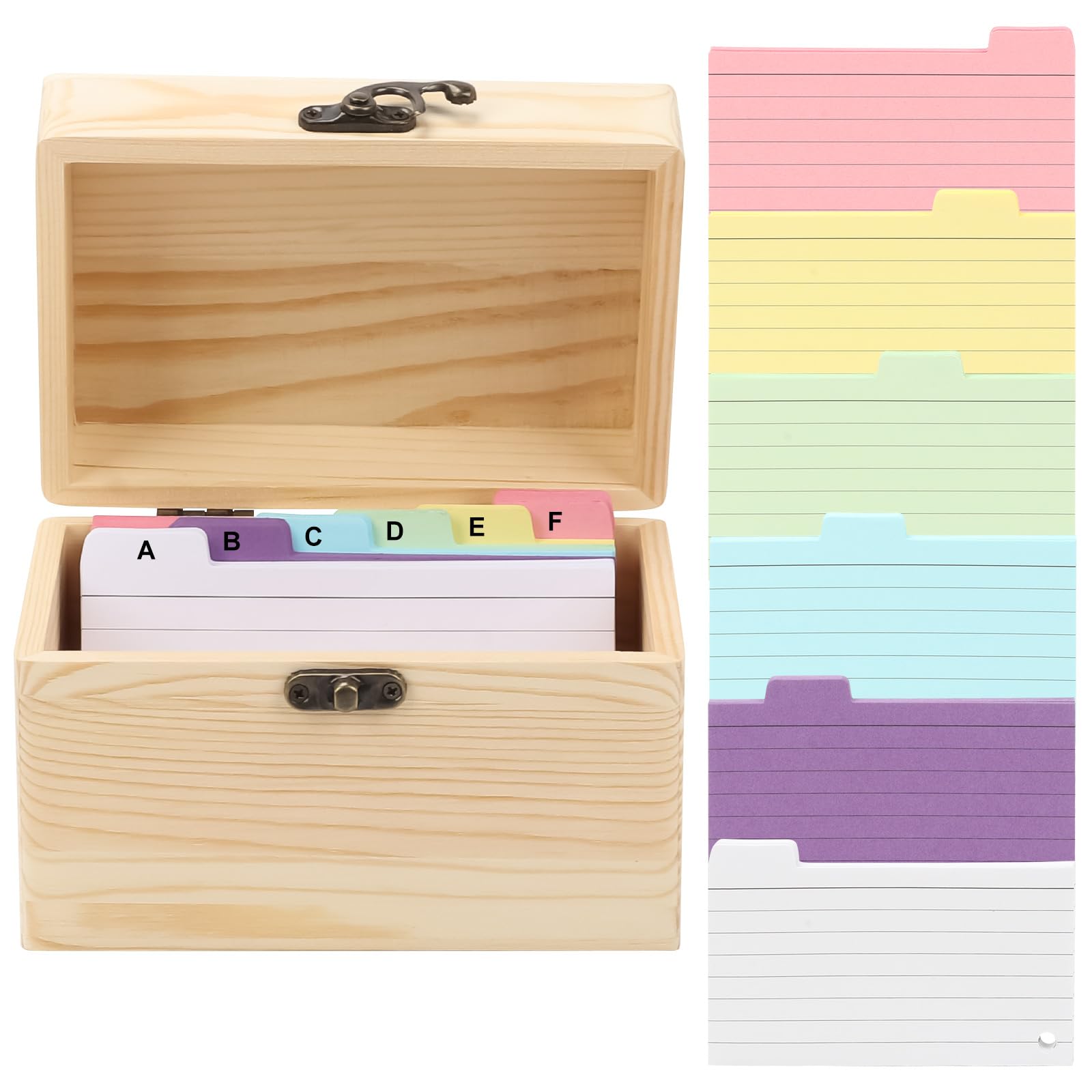 Amazon.co.jp: TOWEBOORY インデックスカードケース 4x6カード用 150枚